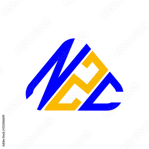 NZC letter logo creative design with vector graphic, NZC simple and modern logo. photo