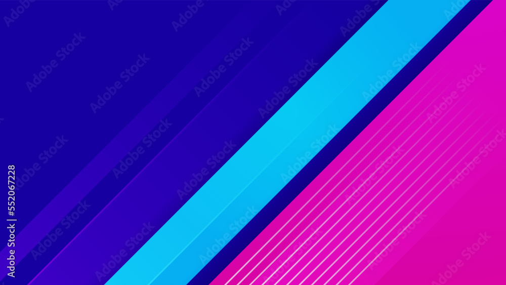 Obraz premium Abstract technology background with blue and pink color gradient. Hi-tech computer digital technology concept. Abstract technology communication vector illustration.