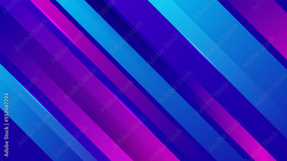 Fototapeta premium Abstract technology background with blue and pink color gradient. Hi-tech computer digital technology concept. Abstract technology communication vector illustration.