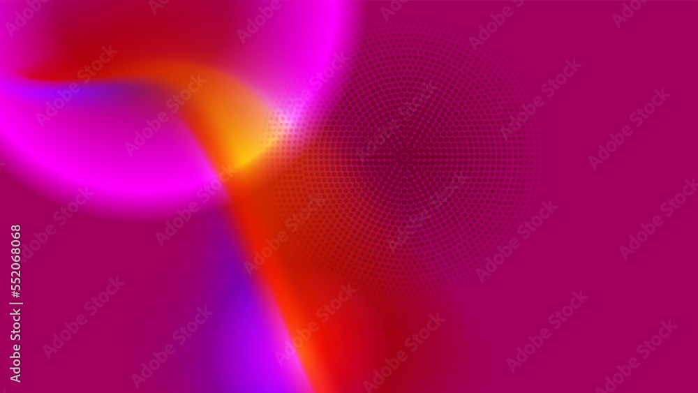 Abstract magenta blue and orange gradient background with technology and speed motion concept Abstract magenta blue and orange gradient background with technology and speed motion concept