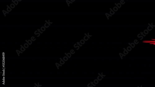 Wallpaper Mural Phoenix Bird - Hot Red - Flying Over Screen III - Alpha Channel - Isolated 3D Animation
 Torontodigital.ca