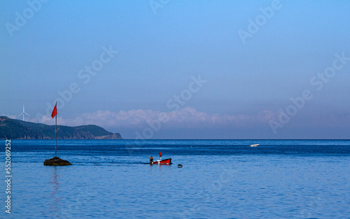 sailboat on the sea