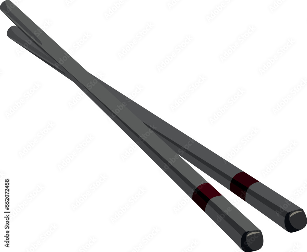 Wooden chopsticks. Traditional asian sticks. Food utensil Wooden chopsticks. Traditional asian sticks. Food utensil