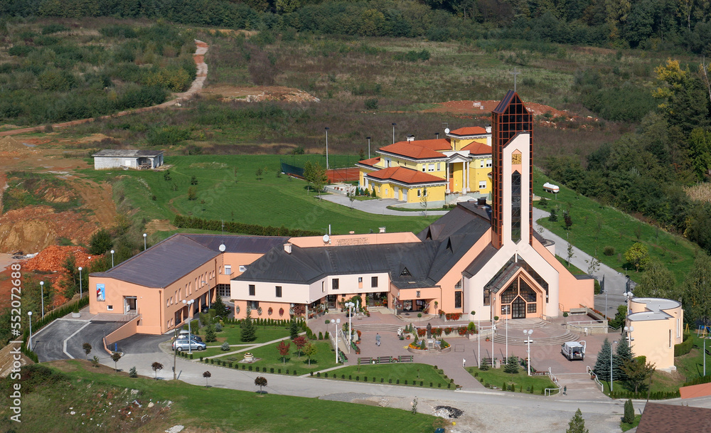 Saint Anthony of Padua parish church in Sesvetska Sela, Croatia