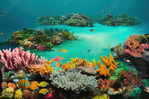 coral reef © Shades3d