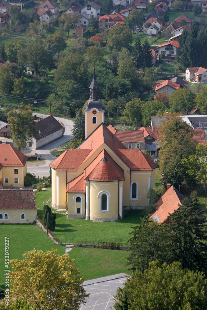 Parish Church of Saint Mary Magdalene in Ivanec, Croatia