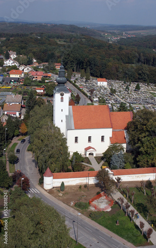 Parish Church of Our Lady of Snows in Kutina, Croatia