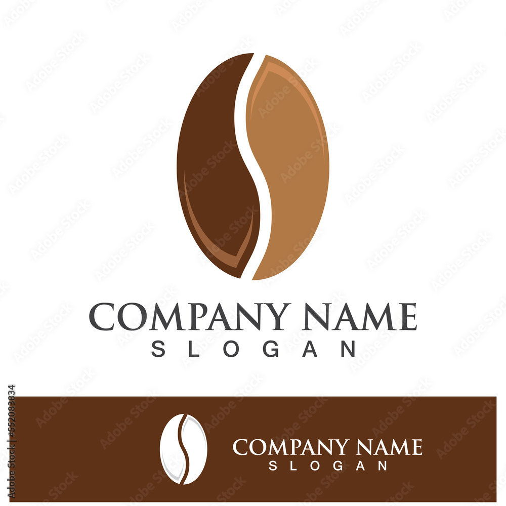 coffee bean icon vector coffee bean icon vector