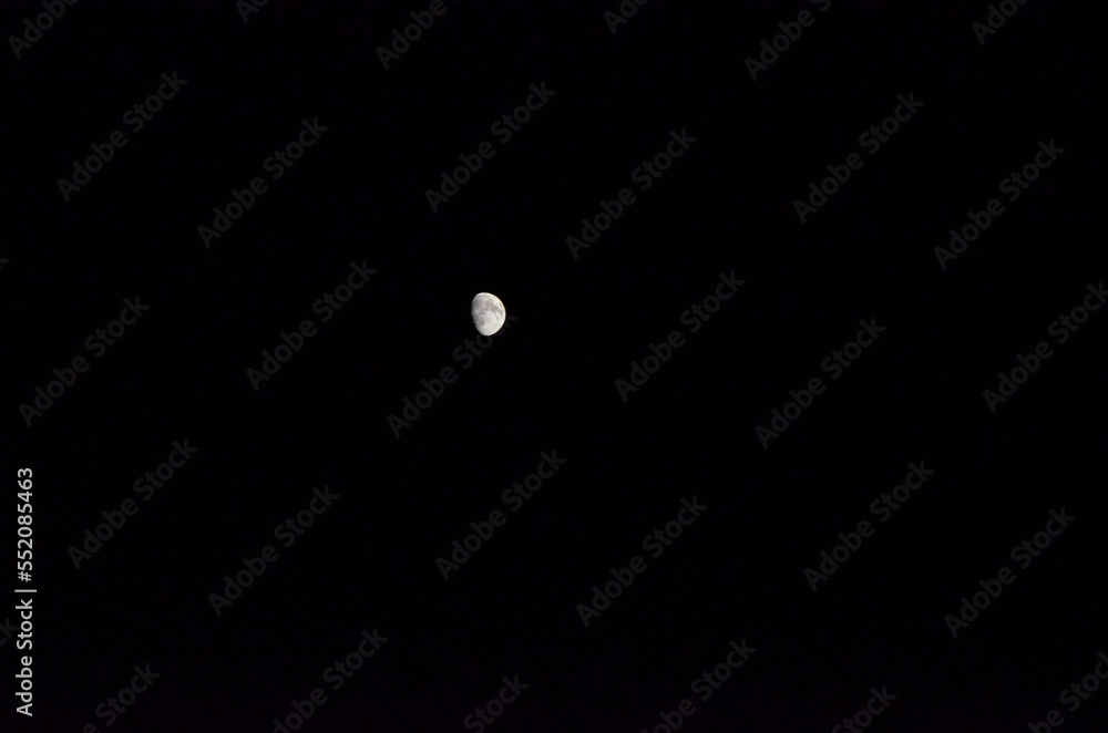 The Moon is an astronomical body that orbits planet Earth, being Earth's only permanent natural satellite. It is the fifth-largest natural satellite in the Solar System The Moon is an astronomical body that orbits planet Earth, being Earth's only permanent natural satellite. It is the fifth-largest natural satellite in the Solar System