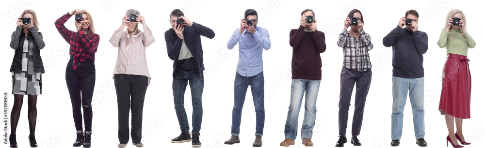 Many Double Twelve Group paparazzi photographers with cameras Many Double Twelve Group paparazzi photographers with cameras