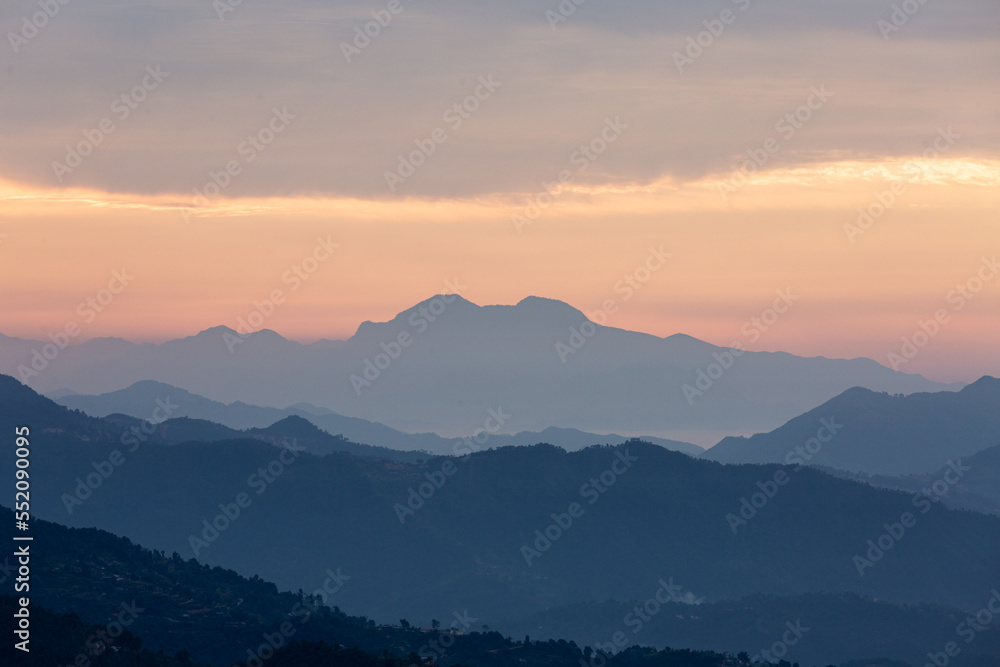 Beautiful landscapes of Nepal.