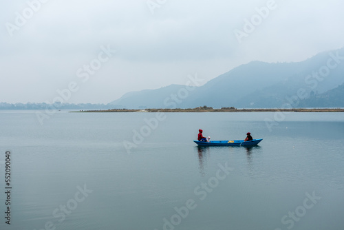 Morning in the Lake  Nepal.