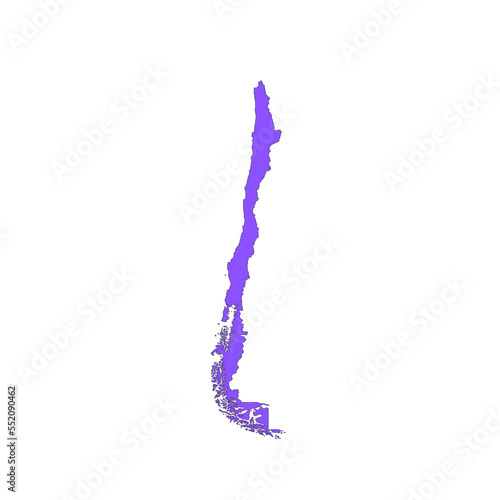 Chile map