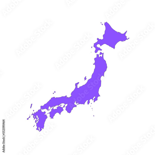 Japan map