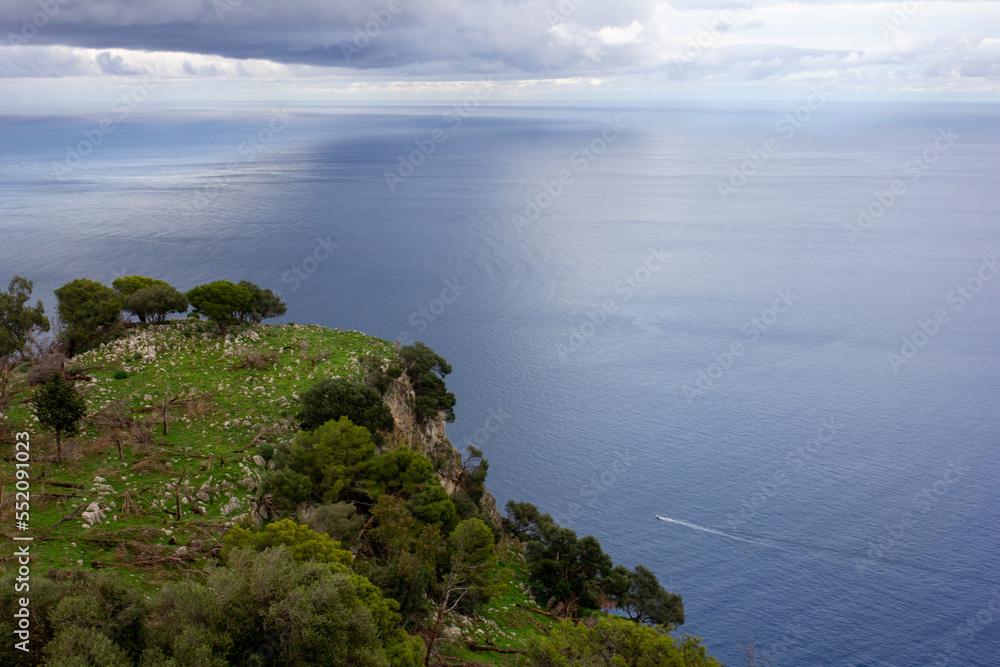 view from the sea