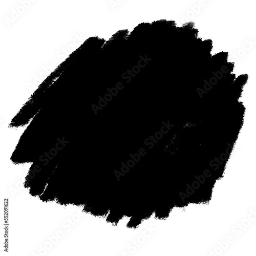 Hand painted black block texture background