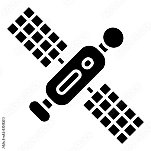 satellite navigation space icon