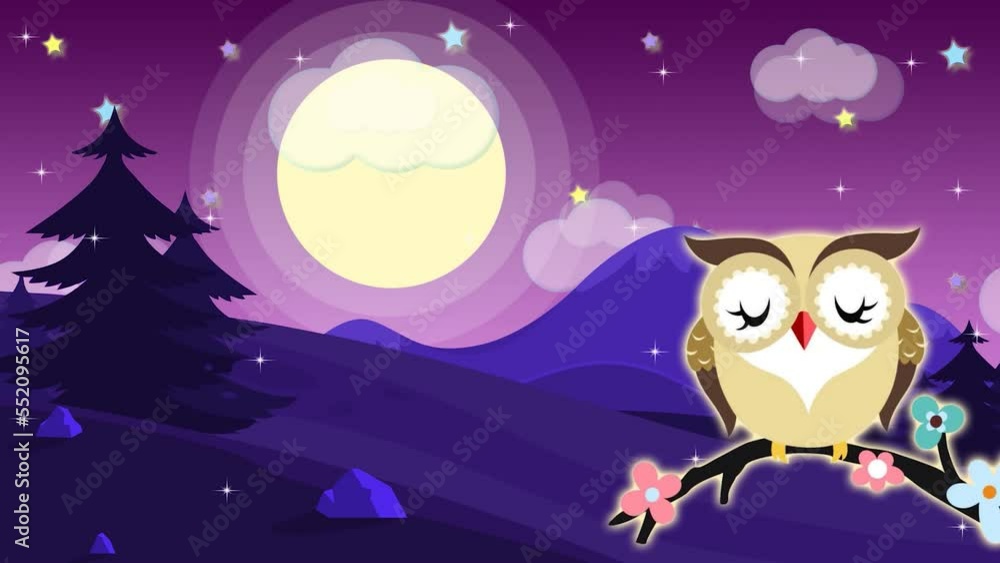 LOOP ANIMATION, LULLABY BACKGROUND.AUTHOR'S ANIMATION LOOP ANIMATION, LULLABY BACKGROUND.AUTHOR'S ANIMATION