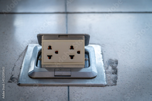 Pop-Up Ground Power Supply Invisible Electrical Socket outlet power