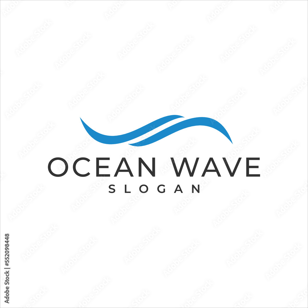 water wave logo template vector - Vector
water wave logo template vector - Vector