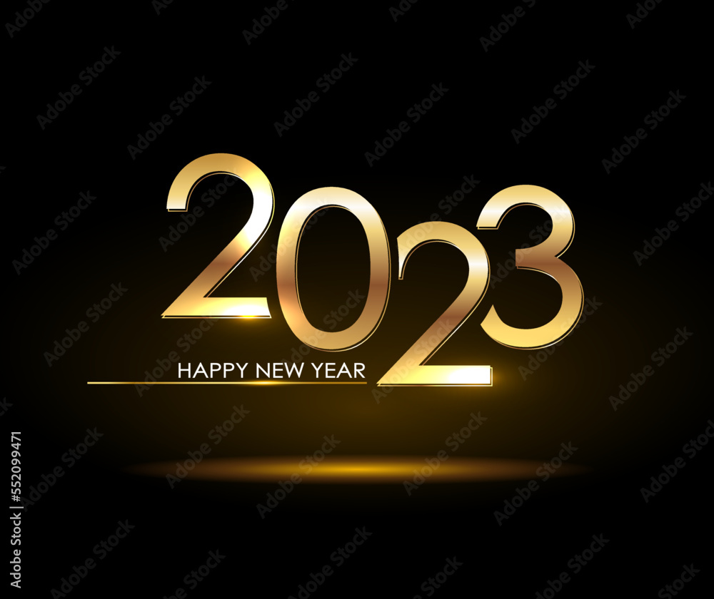 2023 Happy New Year text effect background Design. Greeting Card, Banner, Poster. Luxury vector Illustration. 2023 Happy New Year text effect background Design. Greeting Card, Banner, Poster. Luxury vector Illustration.