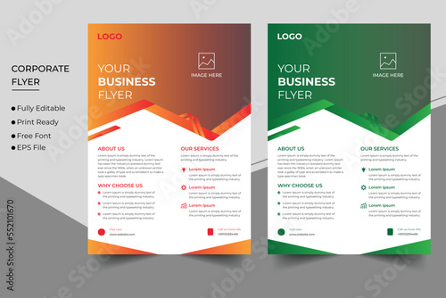 Wallpaper Mural Corporate business flyer design and brochure cover template Torontodigital.ca