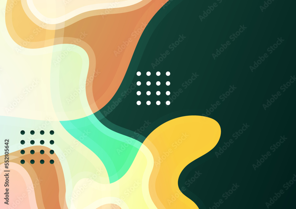 Fototapeta premium Abstract colorful geometric vector gradient background