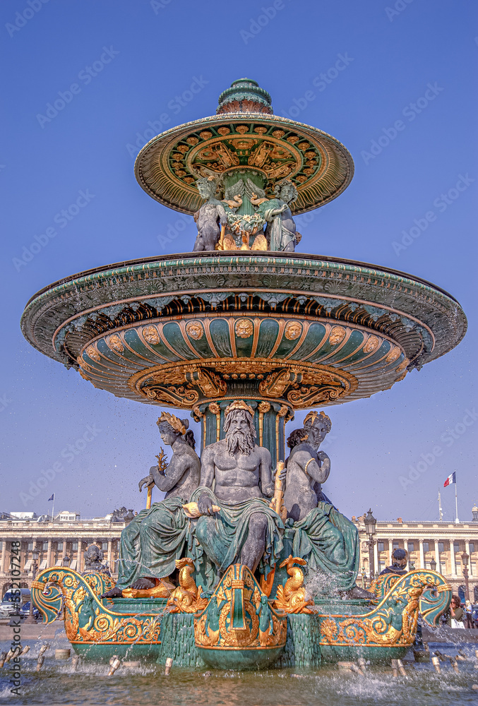 Fontaine Neptune Paris