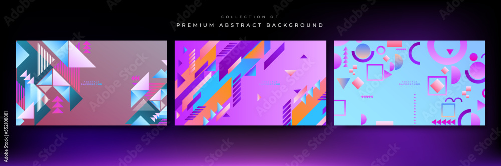 Modern abstract template background design Modern abstract template background design