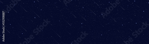 Seamless pattern bright calm tranquil serene glitter starlight spark twinkle dusk dust cloud nightfall shape for Christmas,New year paper wrapping concept,Vector pattern Night starry sky