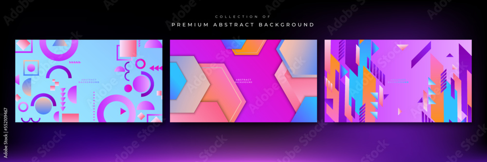 Modern abstract template background design Modern abstract template background design