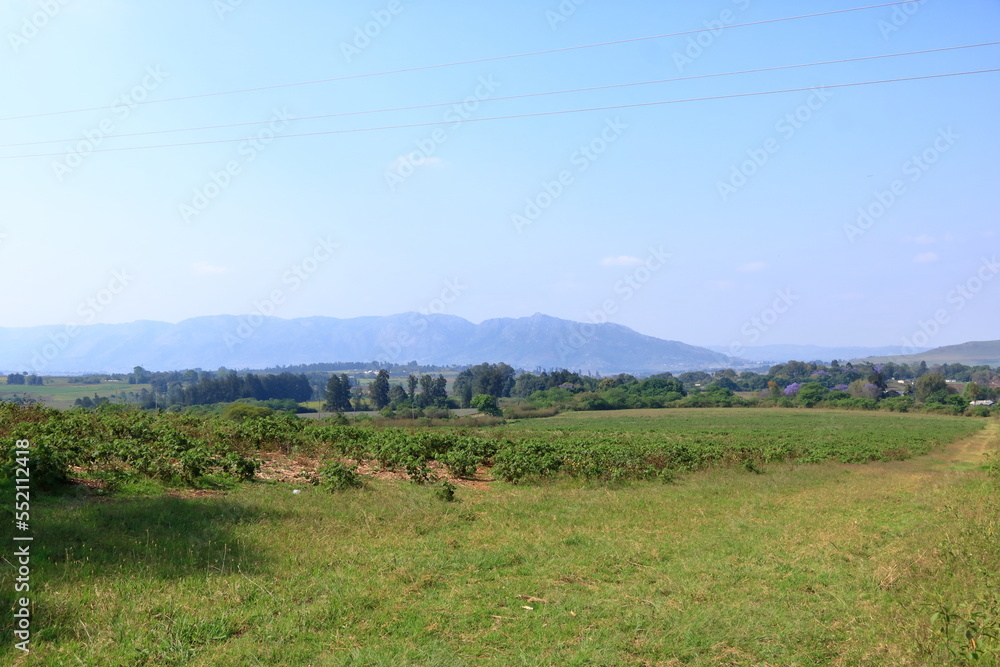 a landscape scene in Swaziland kingdom of Eswatini