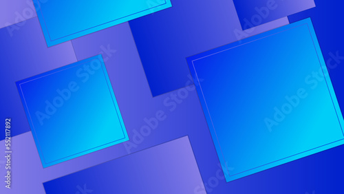 Modern gradient blue abstract colorful design background