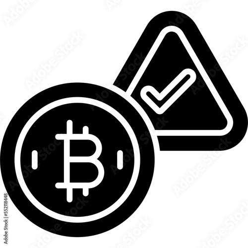 Bitcoin Here Icon