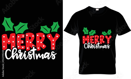 Christmas, Santa, Gift T-shirt design