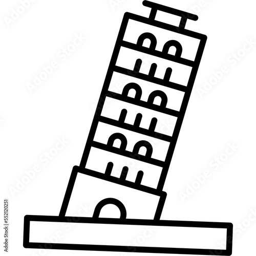 Pisa Tower Icon