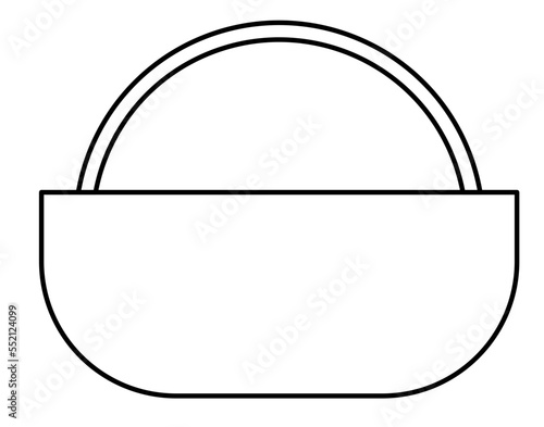 basket drawing