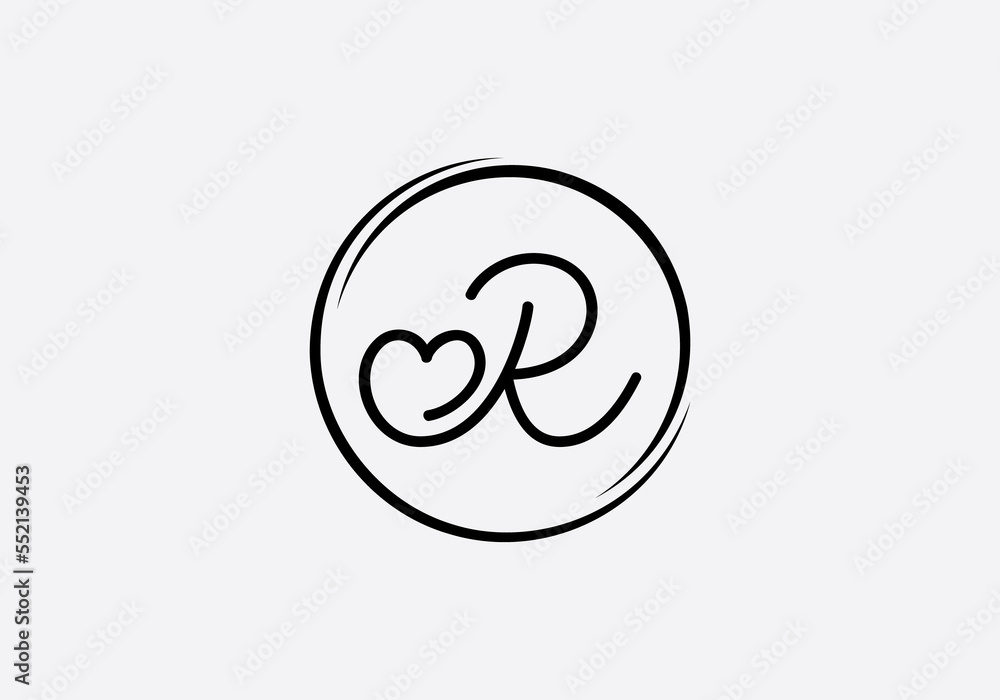 Love font circle sign. love logo design and heart font design letters and alphabets Love font circle sign. love logo design and heart font design letters and alphabets