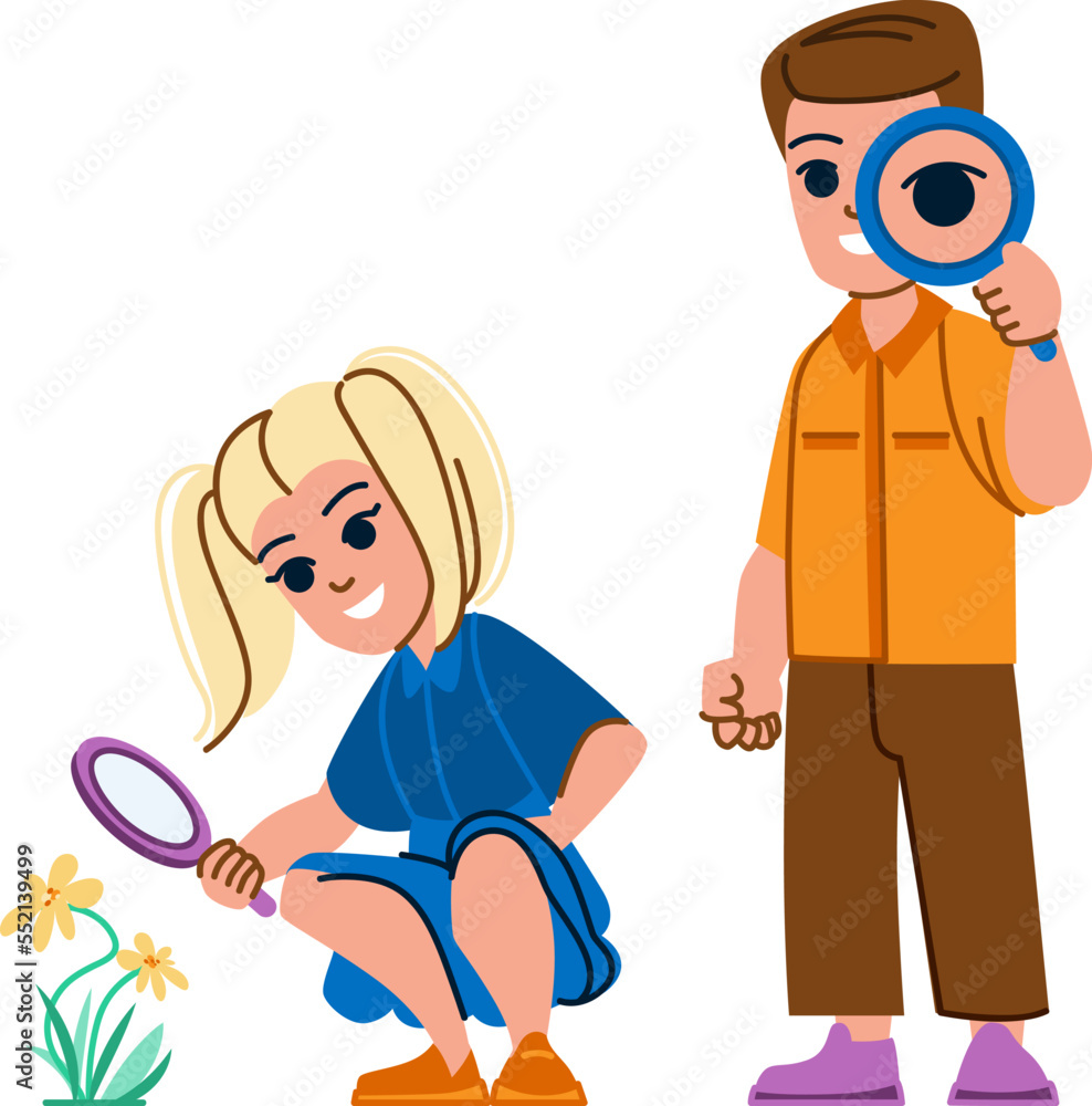 magnifier kid vector. child education, glass boy, little discovery, cute learning, explore, curiou, science childhood magnifier kid character. people flat cartoon illustration magnifier kid vector. child education, glass boy, little discovery, cute learning, explore, curiou, science childhood magnifier kid character. people flat cartoon illustration