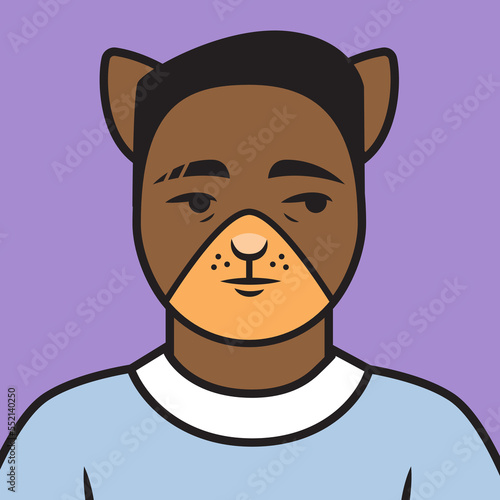 Will character avatar cat millennial hipster icon