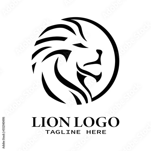 head lion mane part logo