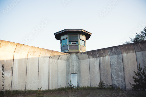 JVA Wachturm im Gefängnis photo