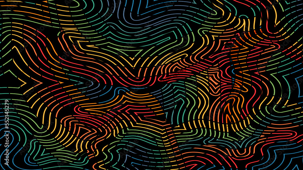 Fototapeta premium abstract dreamy shape background, abstract colorfull background, desktop wallpaper