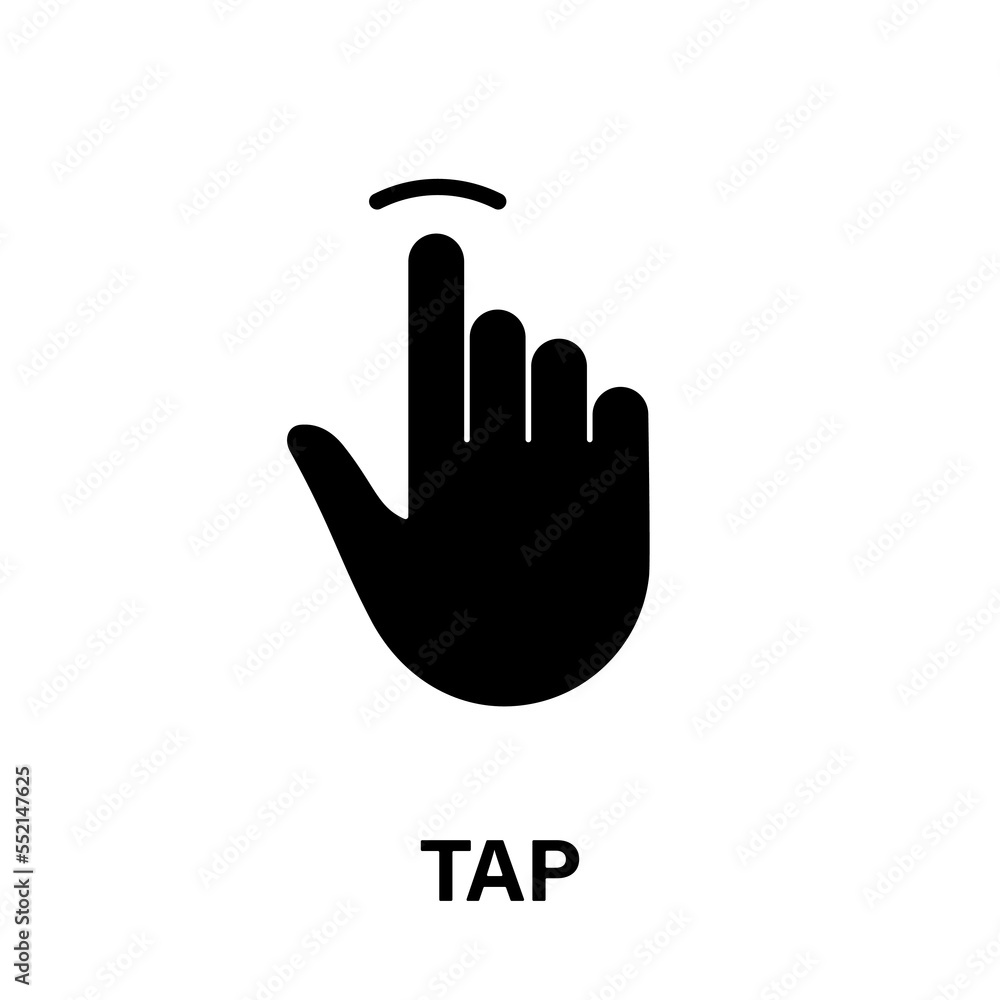 Tap Gesture, Hand Cursor of Computer Mouse Black Silhouette Icon. Click Double Press Touch Swipe Point on Cyberspace Website Sign. Pointer Finger Glyph Pictogram. Isolated Vector Illustration Tap Gesture, Hand Cursor of Computer Mouse Black Silhouette Icon. Click Double Press Touch Swipe Point on Cyberspace Website Sign. Pointer Finger Glyph Pictogram. Isolated Vector Illustration