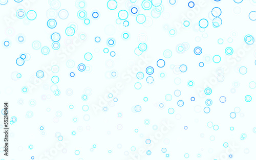 Light BLUE vector layout with circle shapes.