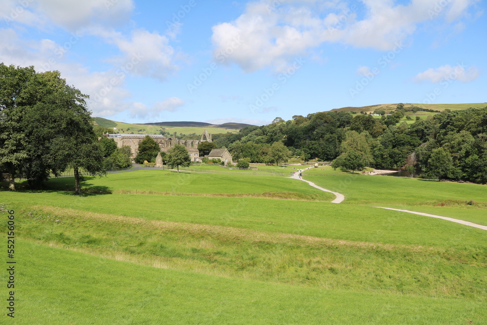 Landscape around Bolton Abbey, England Great Britain Landscape around Bolton Abbey, England Great Britain