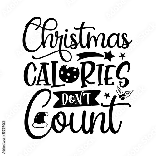 Christmas calories don't count