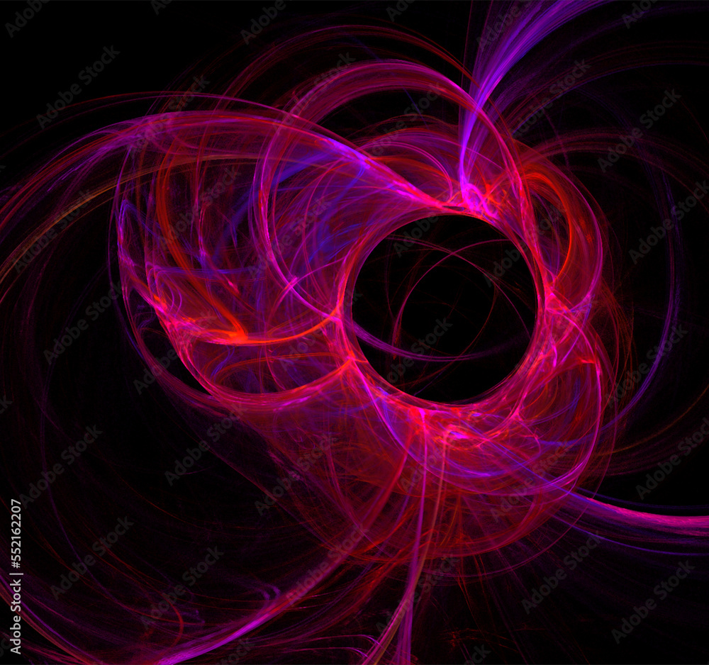 illustration of a scarlet space planet star system, color graphics, background illustration of a scarlet space planet star system, color graphics, background
