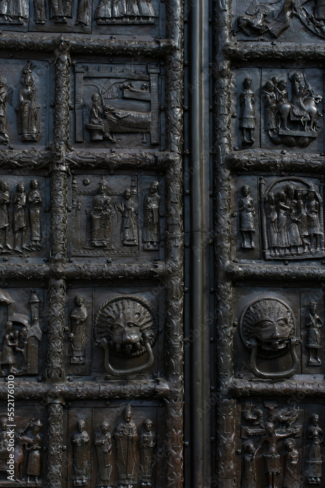 antique wrought iron doors