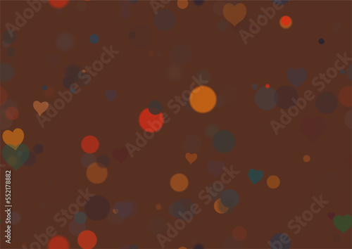 Background pattern abstract design texture. Seamless. Dark. Theme is about abstract, translucency, blurred, defocused, circle, hearts, lights, glows, relations, pattern, air, overlay, textured